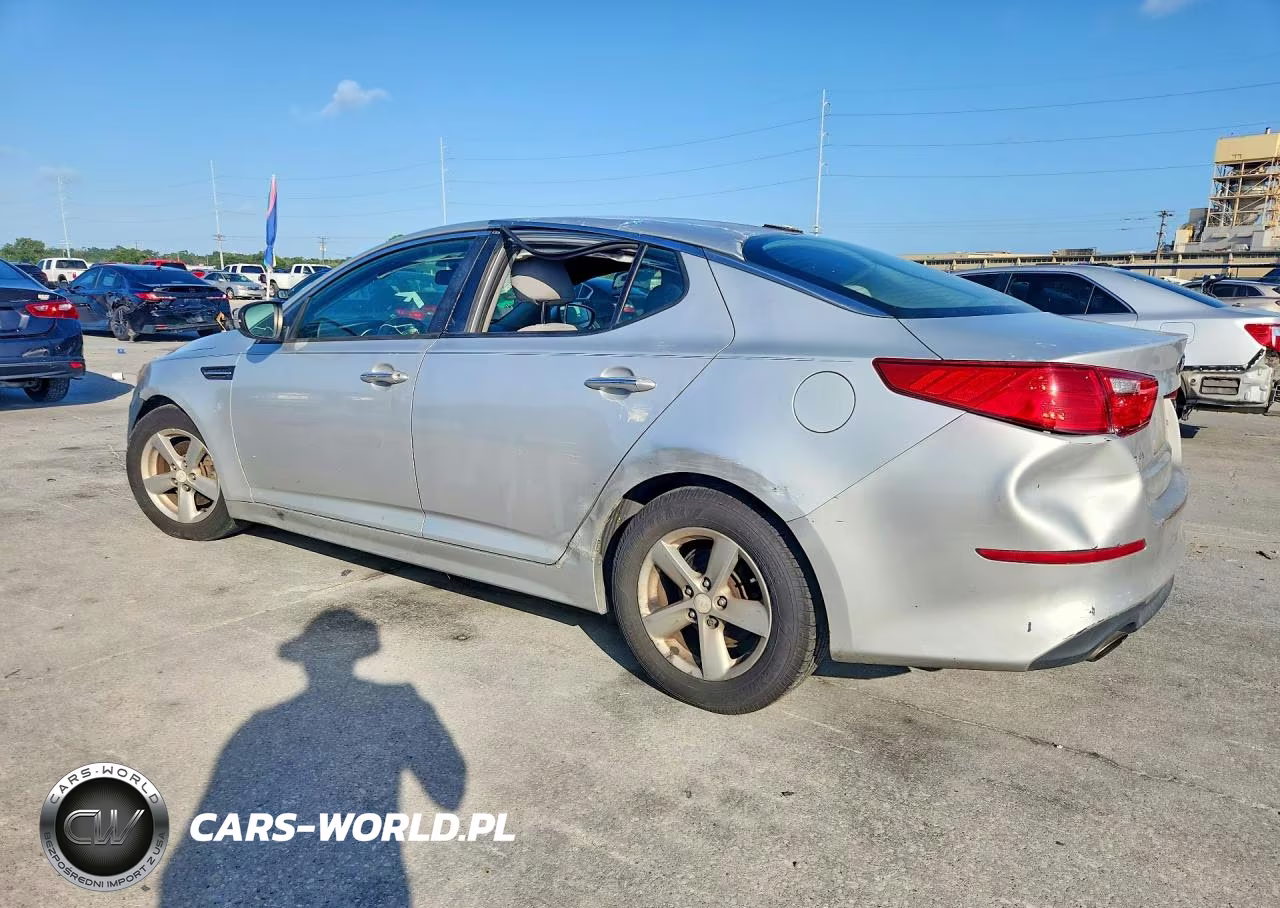 2015 Kia Optima Lx VIN:5XXGM4A72FG354051 - 2