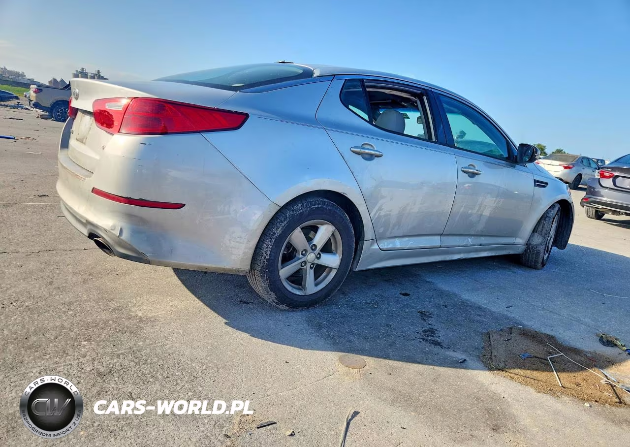 2015 Kia Optima Lx VIN:5XXGM4A72FG354051 - 3