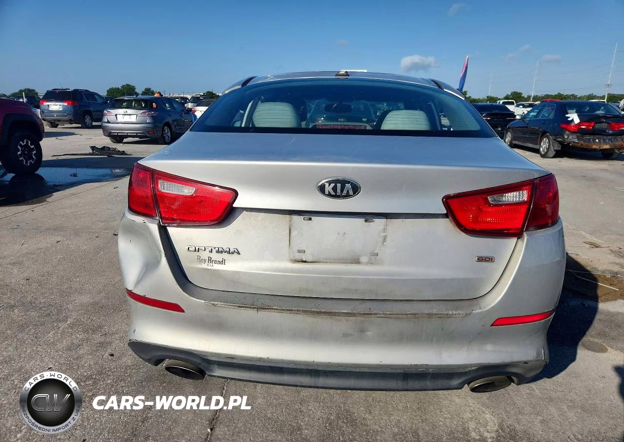 2015 Kia Optima Lx VIN:5XXGM4A72FG354051 - 6