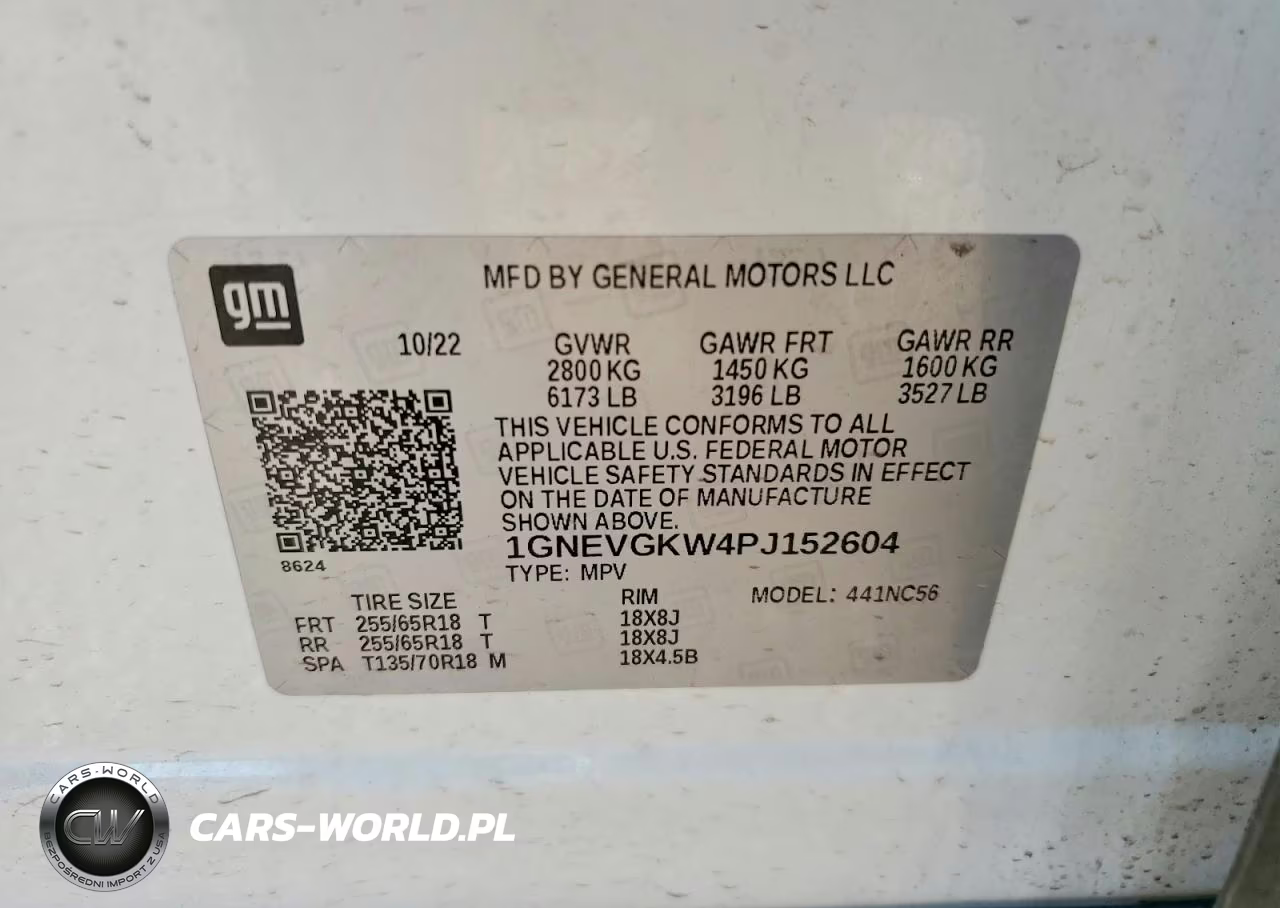 2023 Chevrolet Traverse Lt VIN:1GNEVGKW4PJ152604 - 14