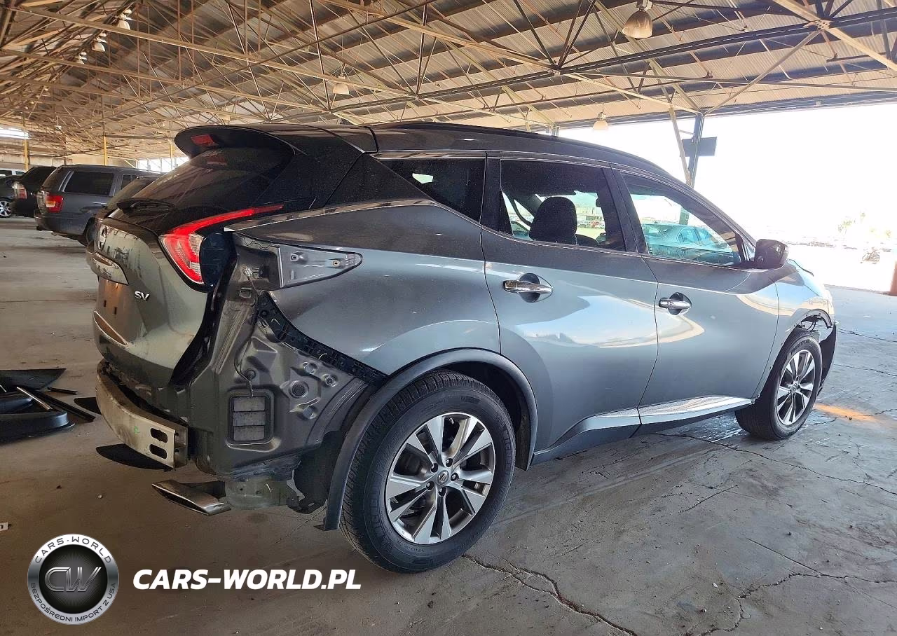 2016 Nissan Murano Sv VIN:5N1AZ2MG6GN123243 - 3