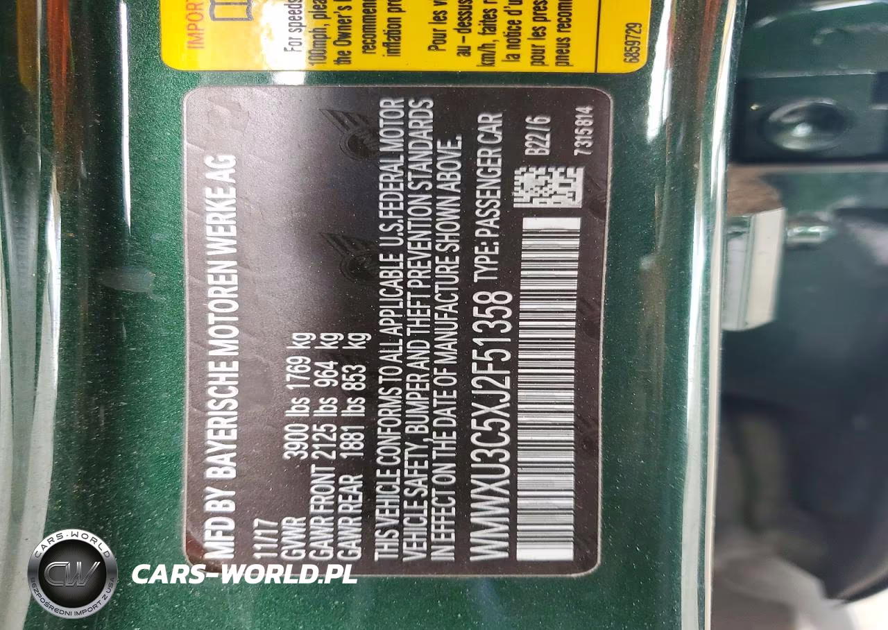 2018 Mini Cooper S VIN:WMWXU3C5XJ2F51358 - 12