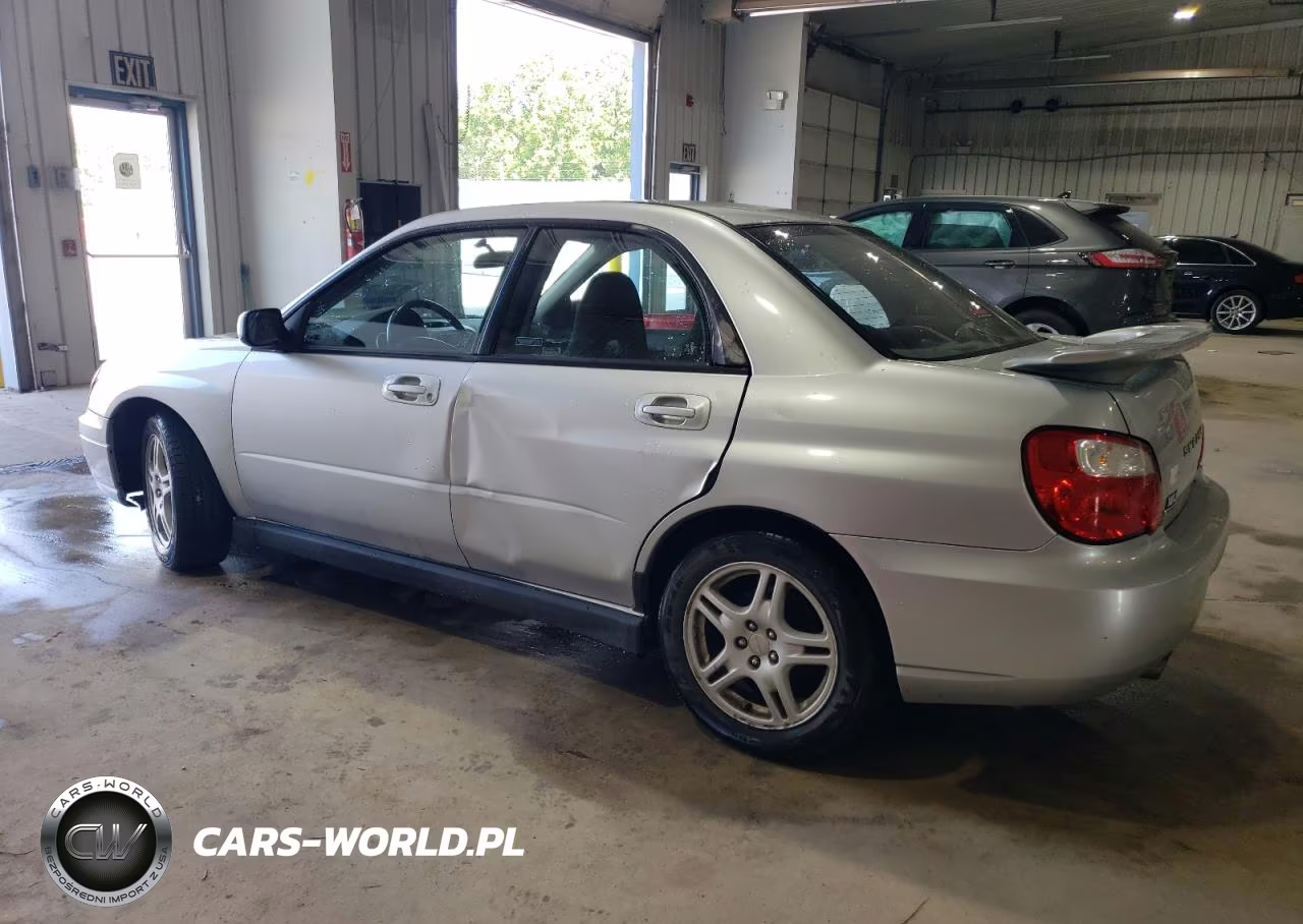 2004 Subaru Impreza Wrx VIN:JF1GD29654H503011 - 2