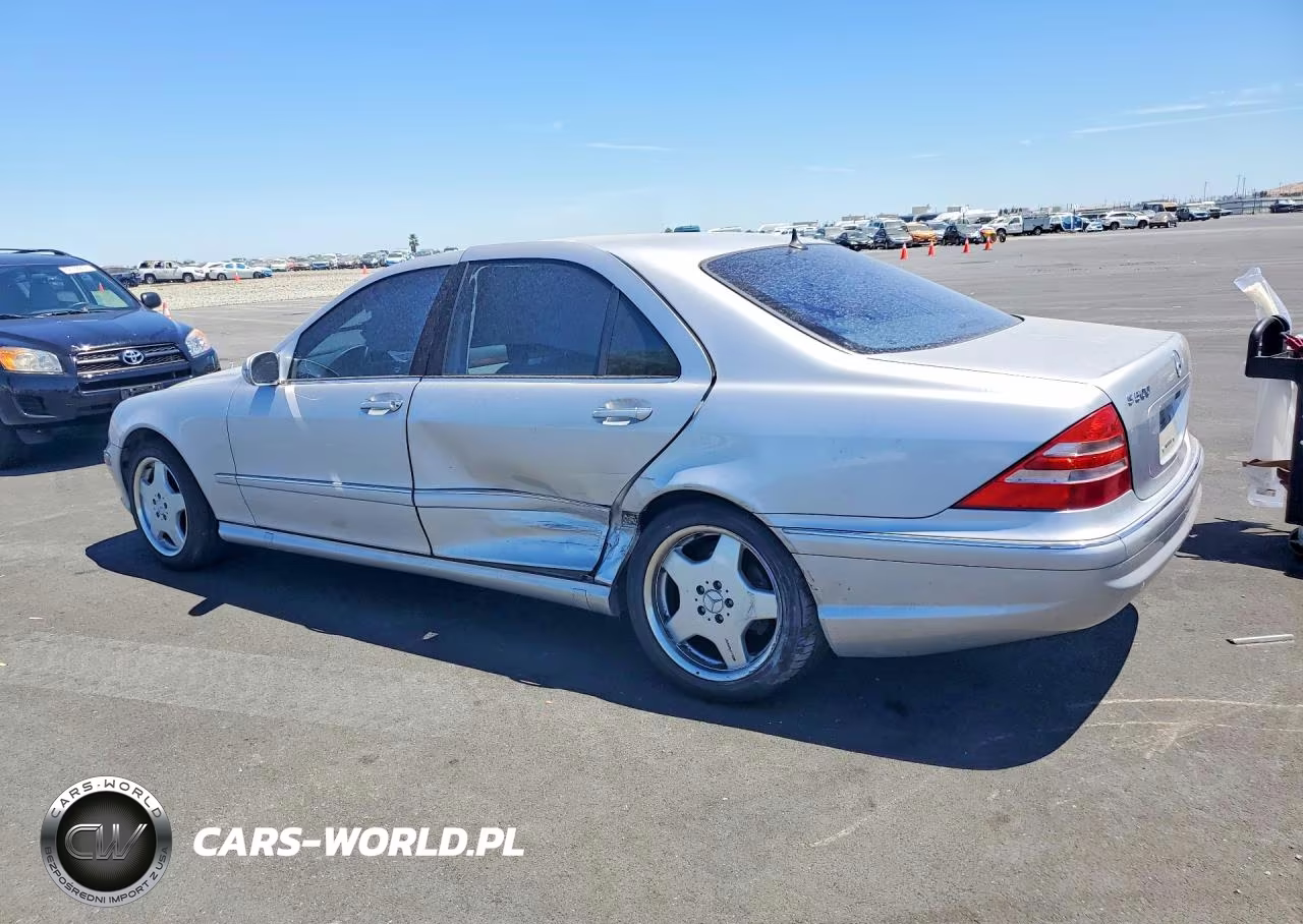 2001 Mercedes-Benz S 500 VIN:WDBNG75JX1A207906 - 2