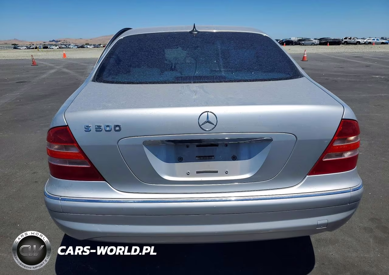2001 Mercedes-Benz S 500 VIN:WDBNG75JX1A207906 - 6