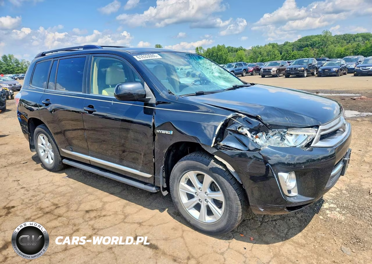 2012 Toyota Highlander Hybrid VIN:JTEBC3EH1C2009911 - 4
