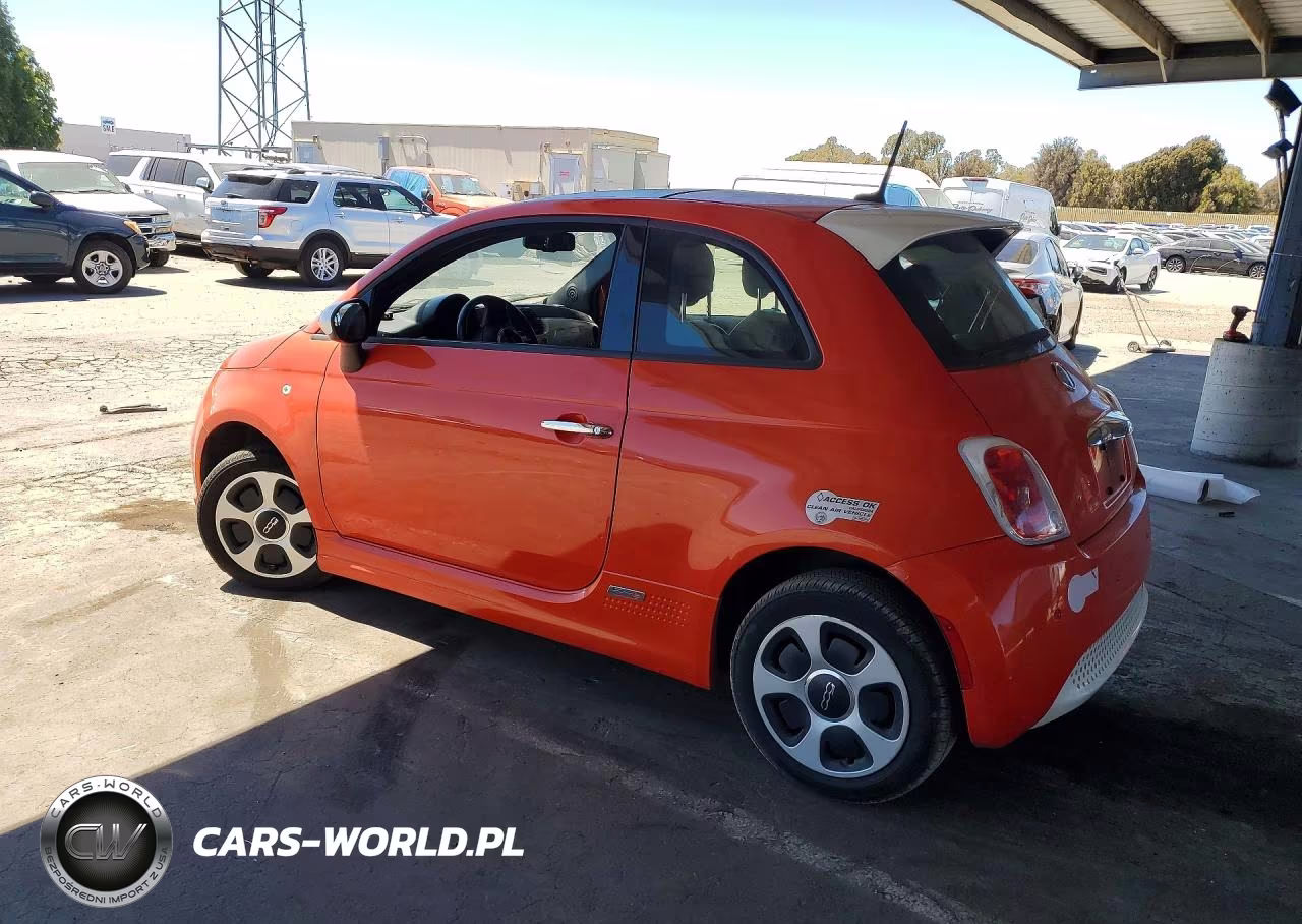 2015 Fiat 500 Electric VIN:3C3CFFGEXFT652916 - 2