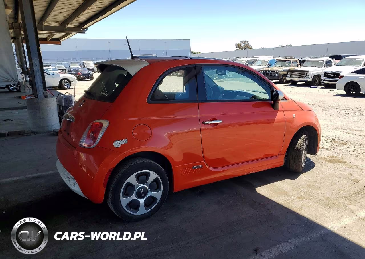 2015 Fiat 500 Electric VIN:3C3CFFGEXFT652916 - 3