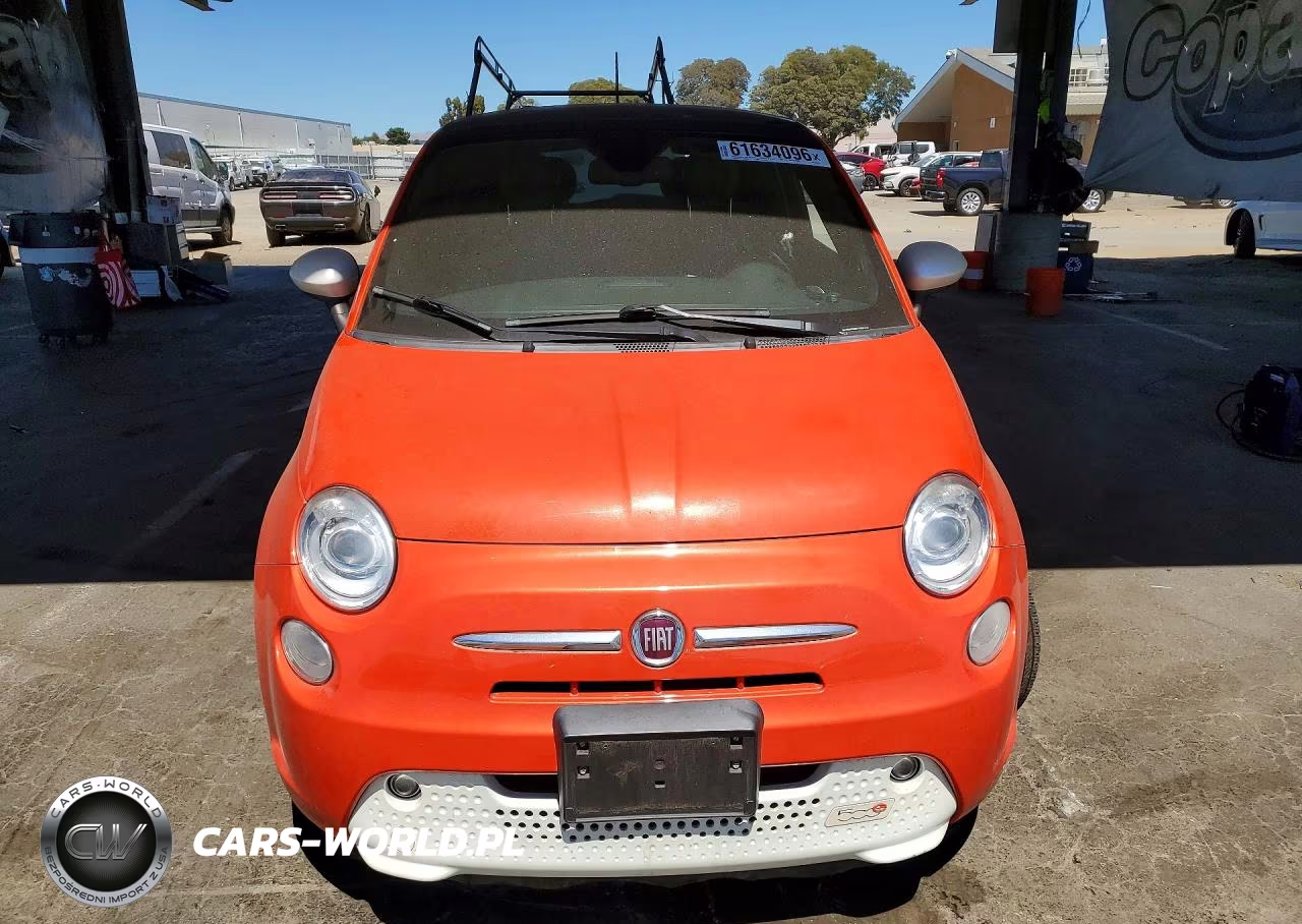 2015 Fiat 500 Electric VIN:3C3CFFGEXFT652916 - 5