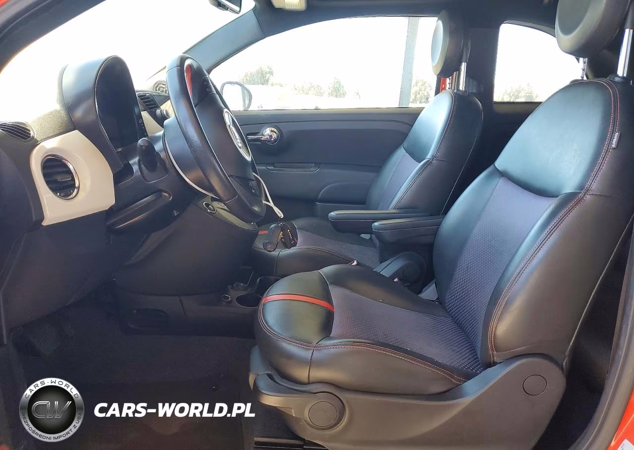 2015 Fiat 500 Electric VIN:3C3CFFGEXFT652916 - 7