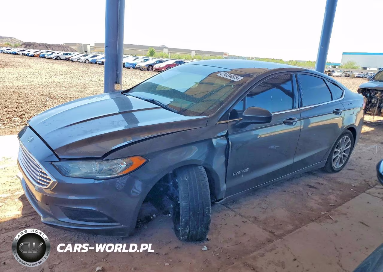 2017 Ford Fusion Se Hybrid VIN:3FA6P0LUXHR280080 - 1