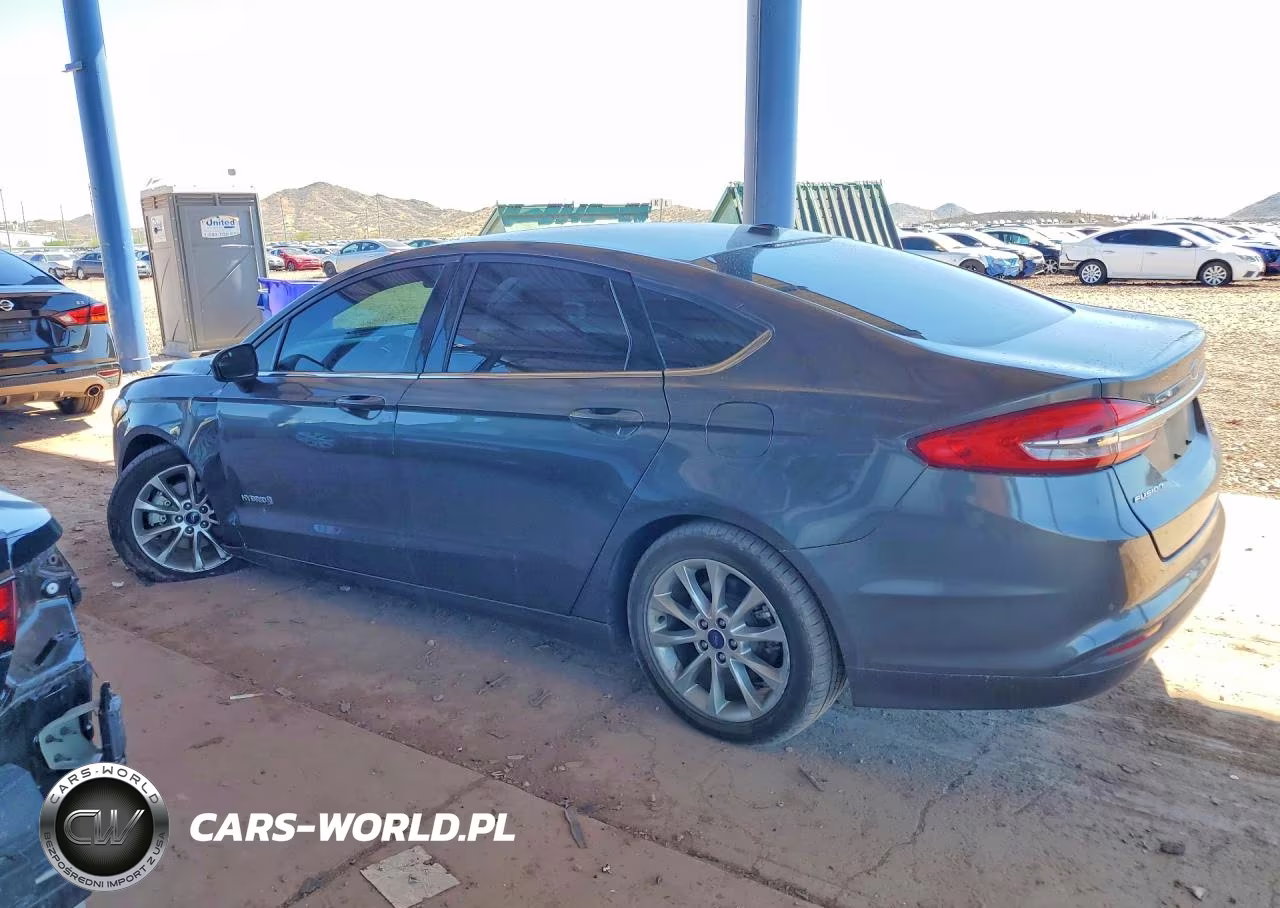 2017 Ford Fusion Se Hybrid VIN:3FA6P0LUXHR280080 - 2