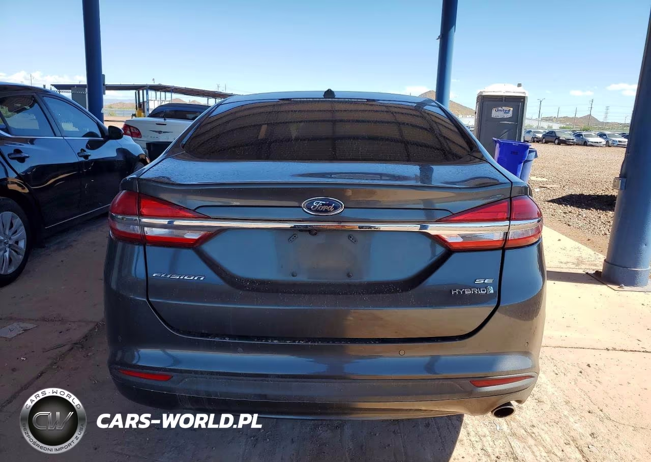 2017 Ford Fusion Se Hybrid VIN:3FA6P0LUXHR280080 - 6