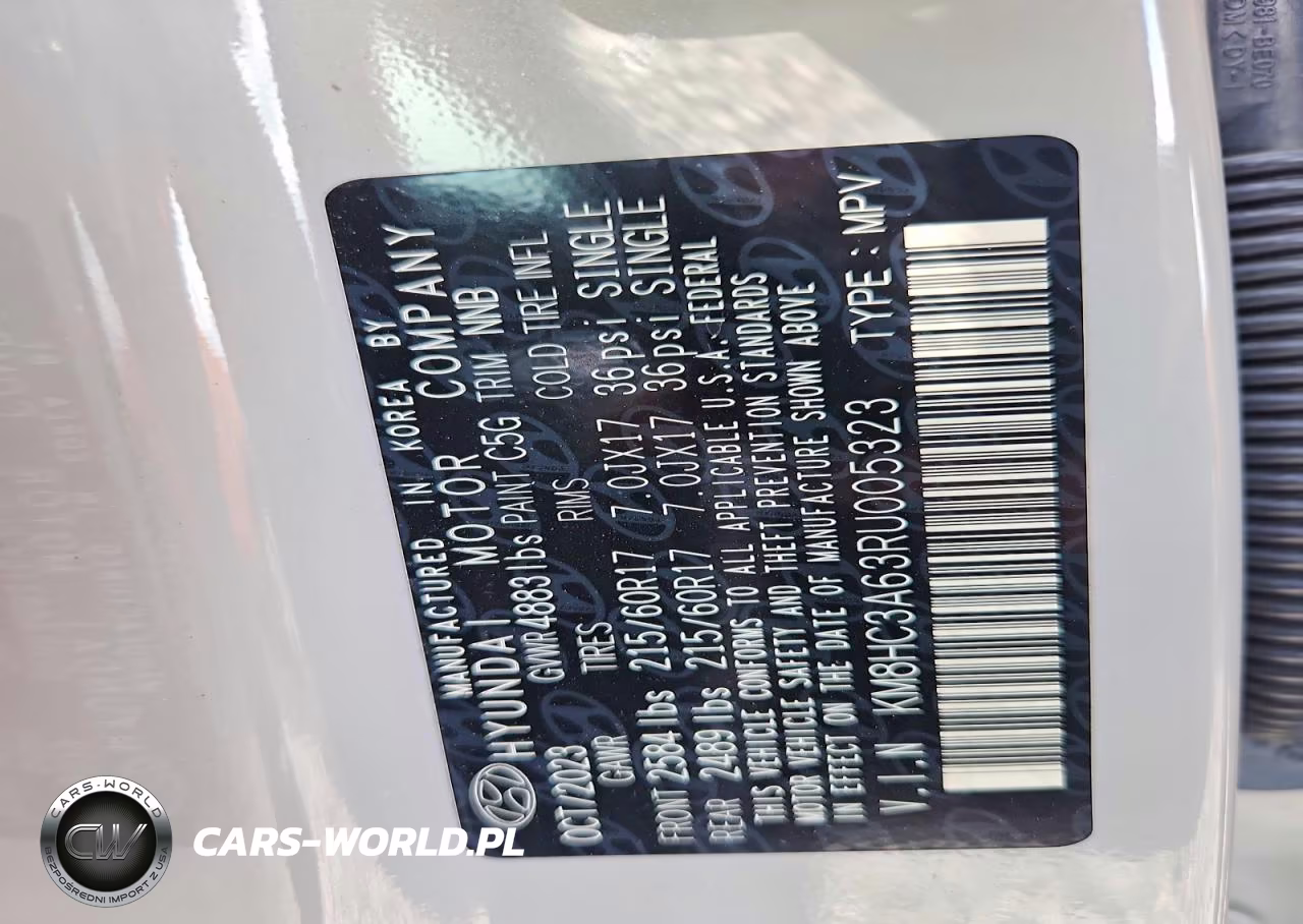 2024 Hyundai Kona Sel VIN:KM8HC3A63RU005323 - 13