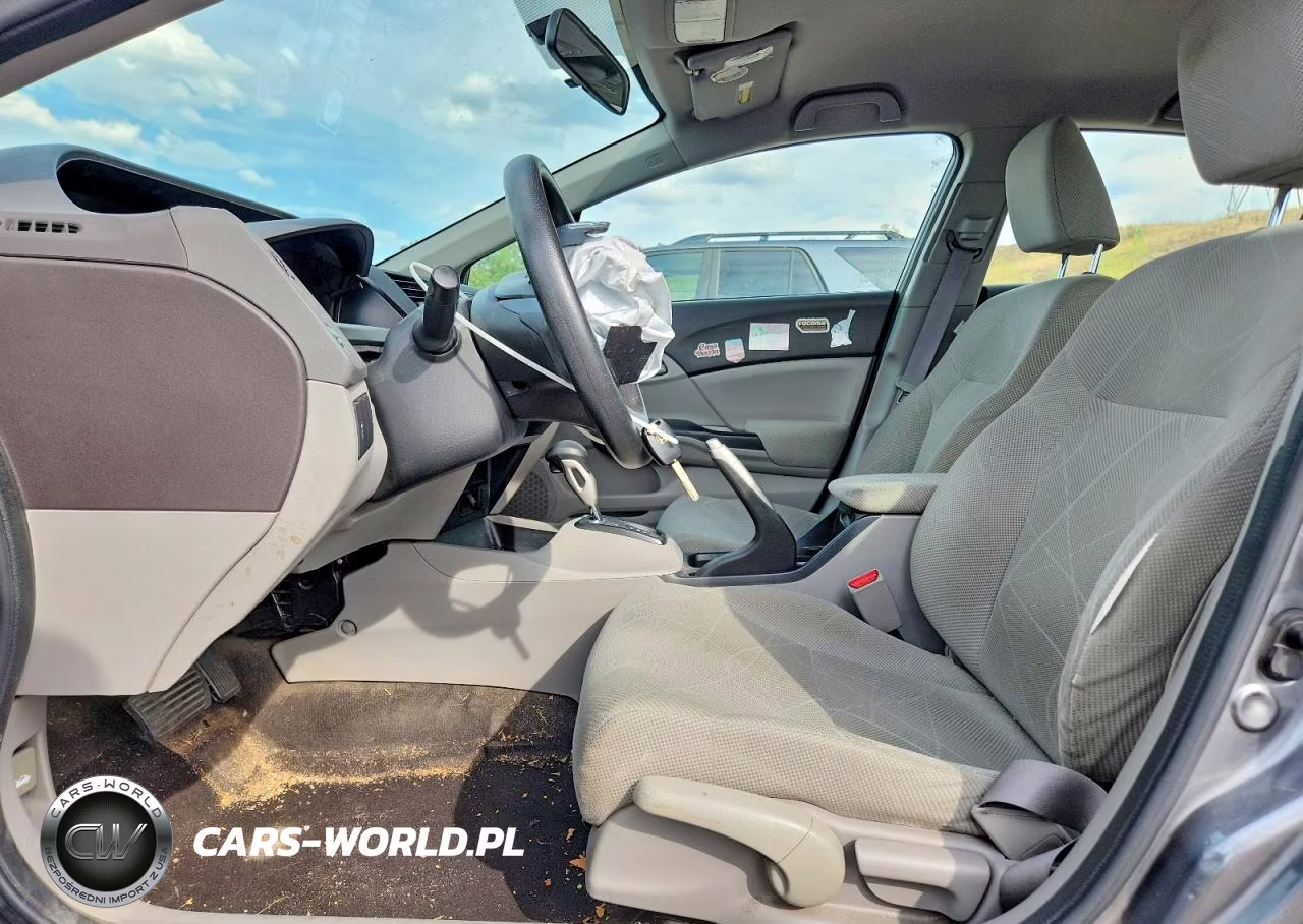 2012 Honda Civic Lx VIN:JHMFB2F55CS000697 - 7