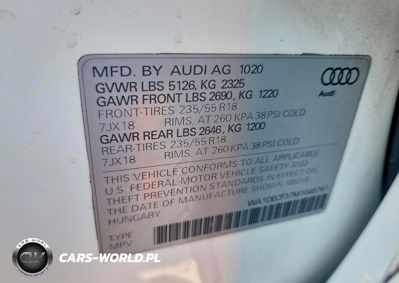 2021 Audi Q3 Premium S Line 45 VIN:WA1DECF37M1045761 - 14