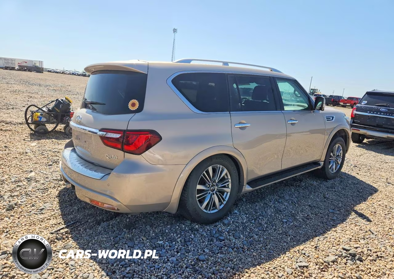 2019 Infiniti Qx80 Luxe VIN:JN8AZ2NF0K9684747 - 3