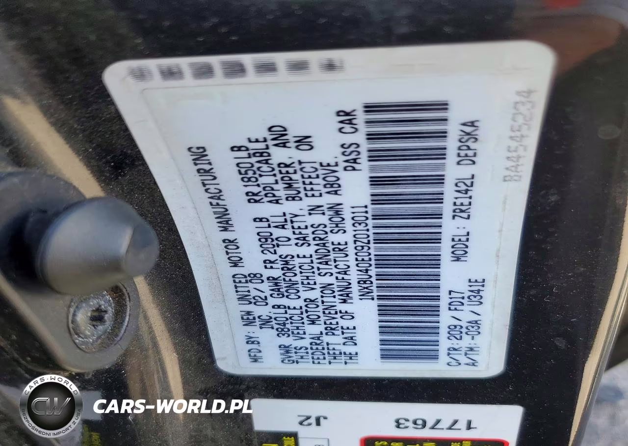 2009 Toyota Corolla S VIN:1NXBU40E09Z013011 - 12