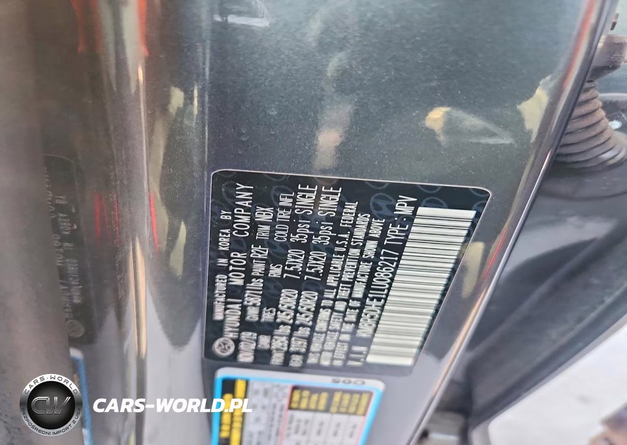 2020 Hyundai Palisade Limited VIN:KM8R5DHE1LU086217 - 13