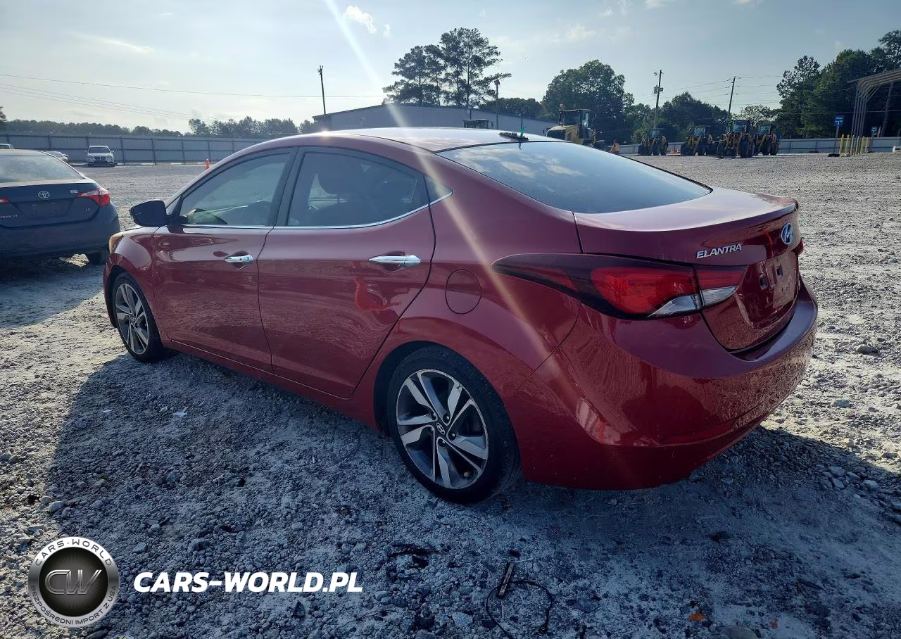 2016 Hyundai Elantra Limited VIN:KMHDH4AE3GU511549 - 2