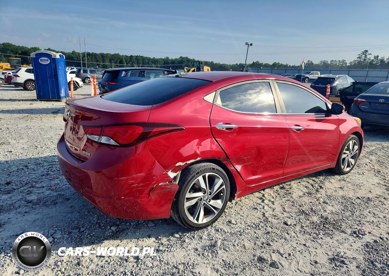 2016 Hyundai Elantra Limited VIN:KMHDH4AE3GU511549 - 3