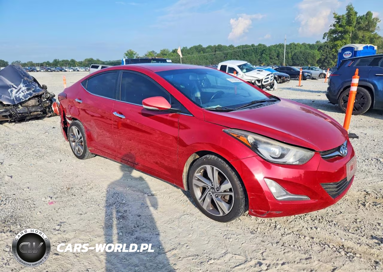 2016 Hyundai Elantra Limited VIN:KMHDH4AE3GU511549 - 4