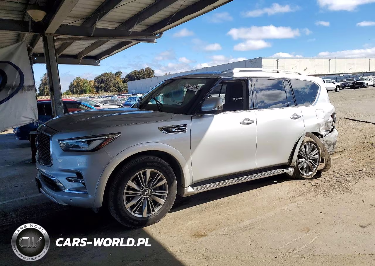 2021 Infiniti Qx80 Luxe VIN:JN8AZ2AF3M9717989 - 1