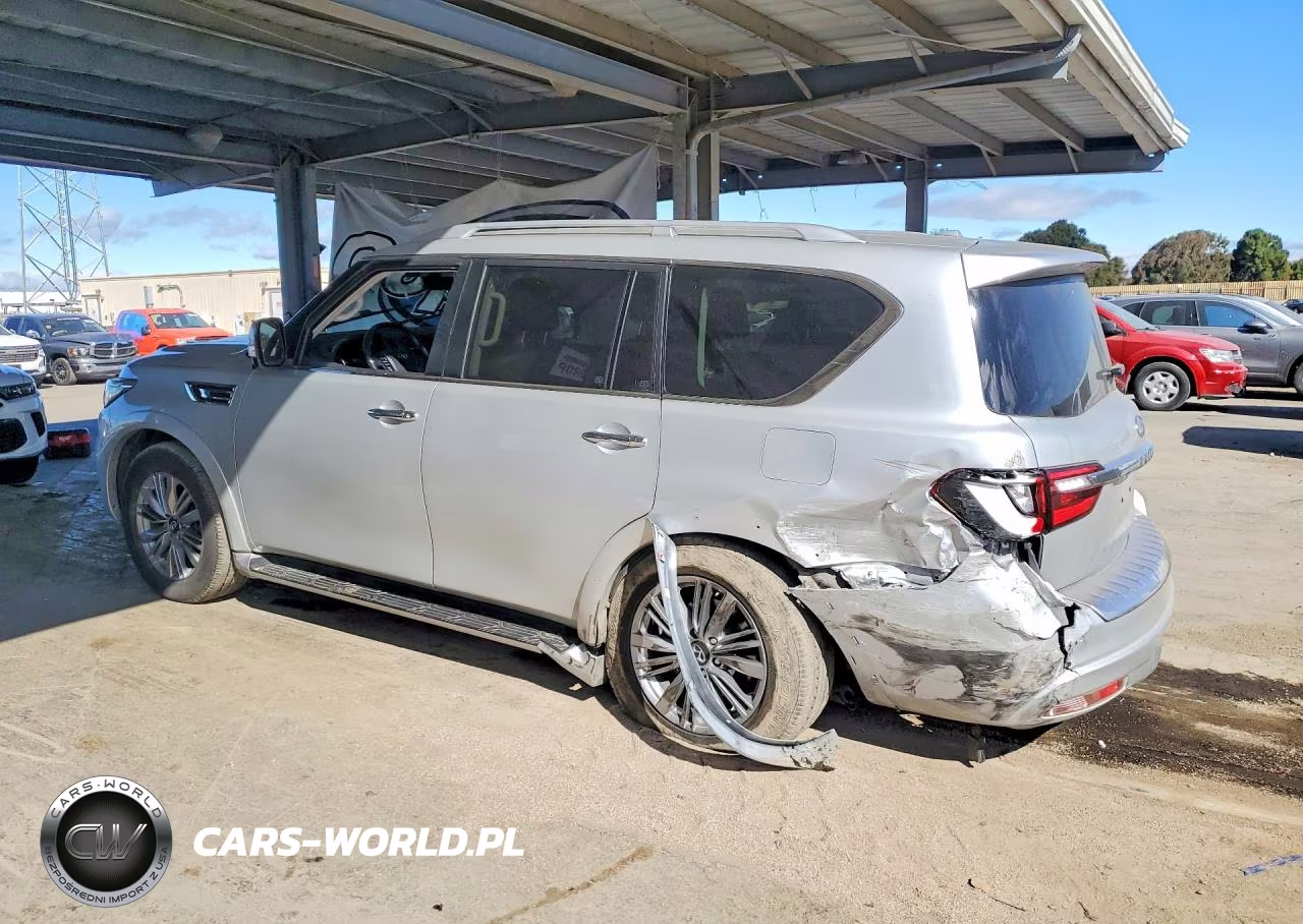2021 Infiniti Qx80 Luxe VIN:JN8AZ2AF3M9717989 - 2