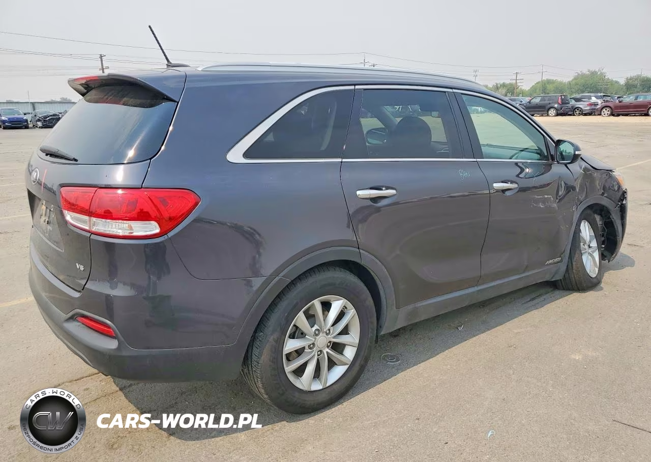 2018 Kia Sorento Lx V6 VIN:5XYPGDA50JG406478 - 3