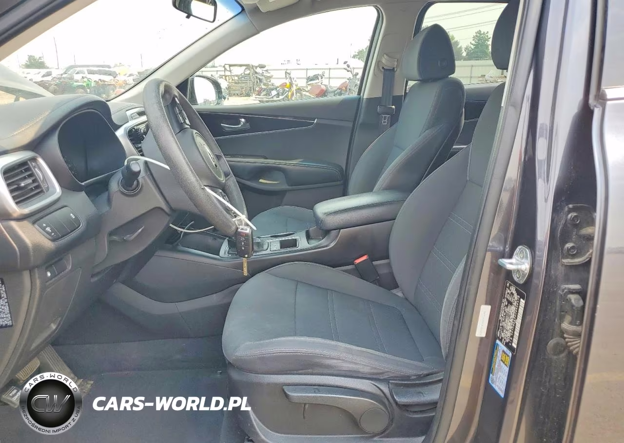 2018 Kia Sorento Lx V6 VIN:5XYPGDA50JG406478 - 7