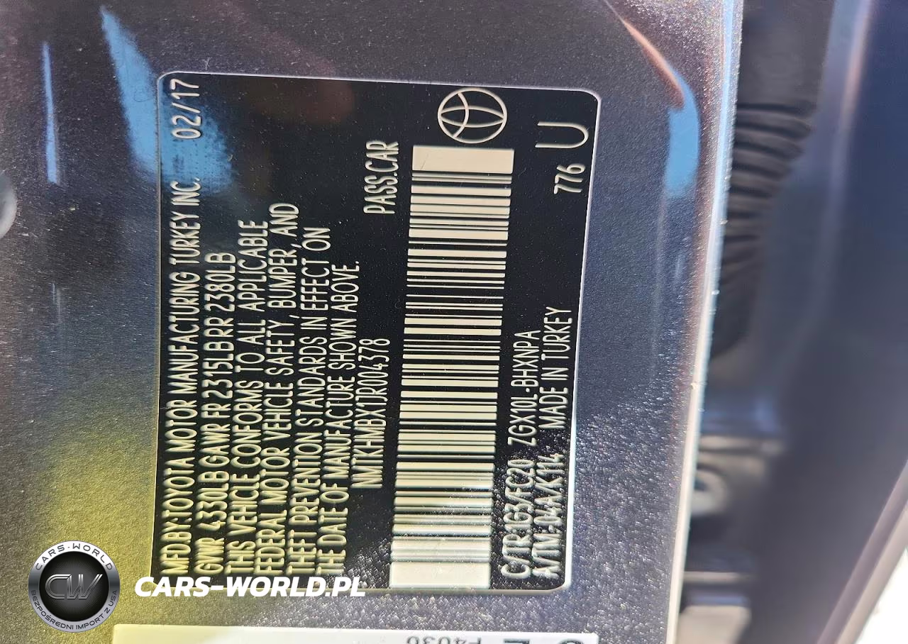 2018 Toyota C-Hr Xle Premium VIN:NMTKHMBX1JR004378 - 12