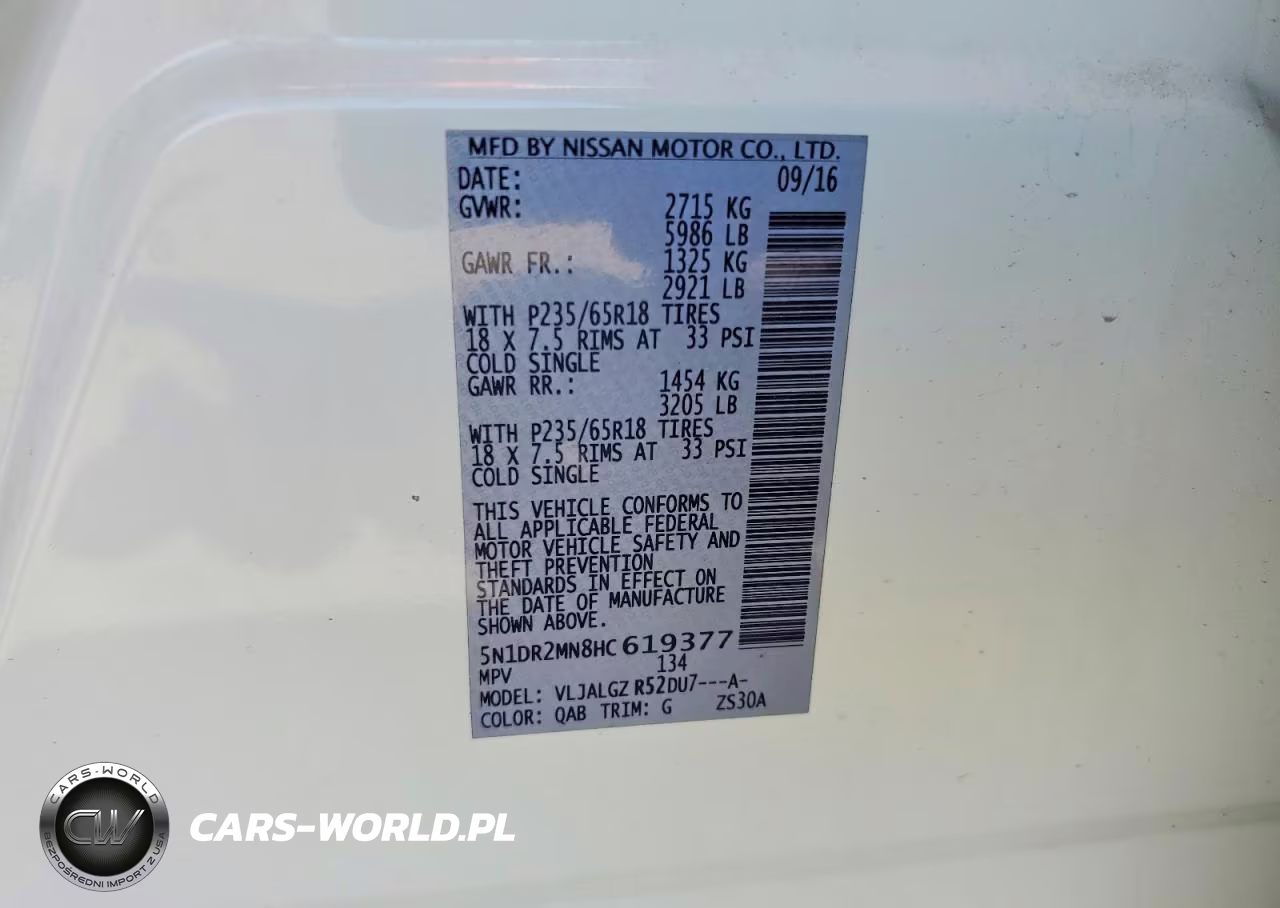 2017 Nissan Pathfinder Sl VIN:5N1DR2MN8HC619377 - 13