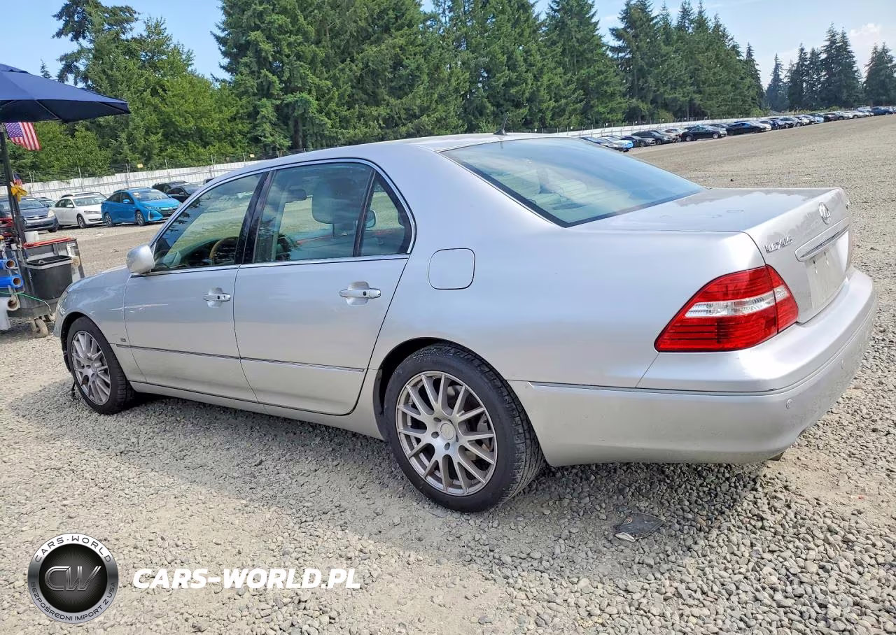 2004 Lexus Ls 430 VIN:JTHBN36F340160255 - 2
