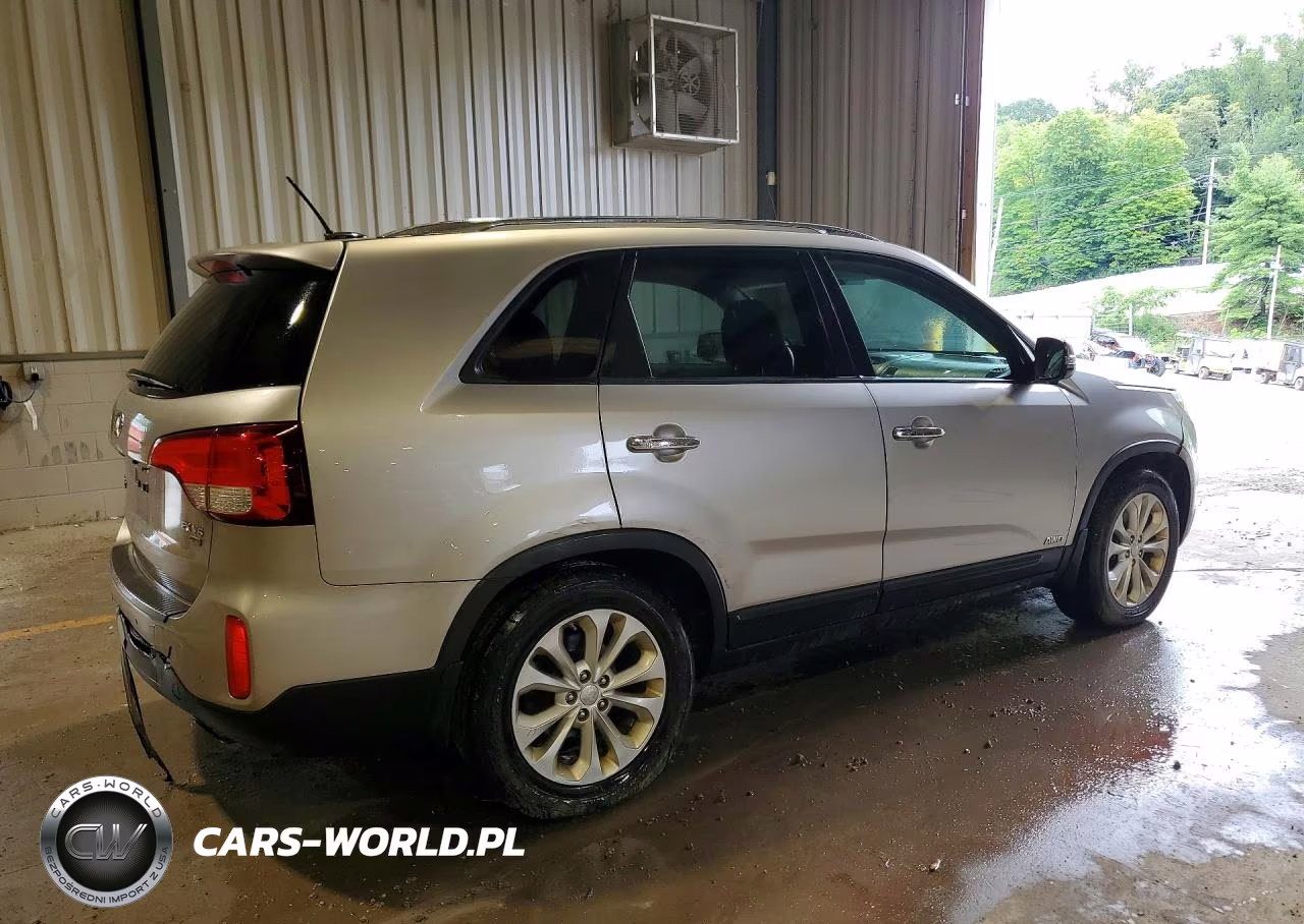 2014 Kia Sorento Ex VIN:5XYKUDA78EG430490 - 3