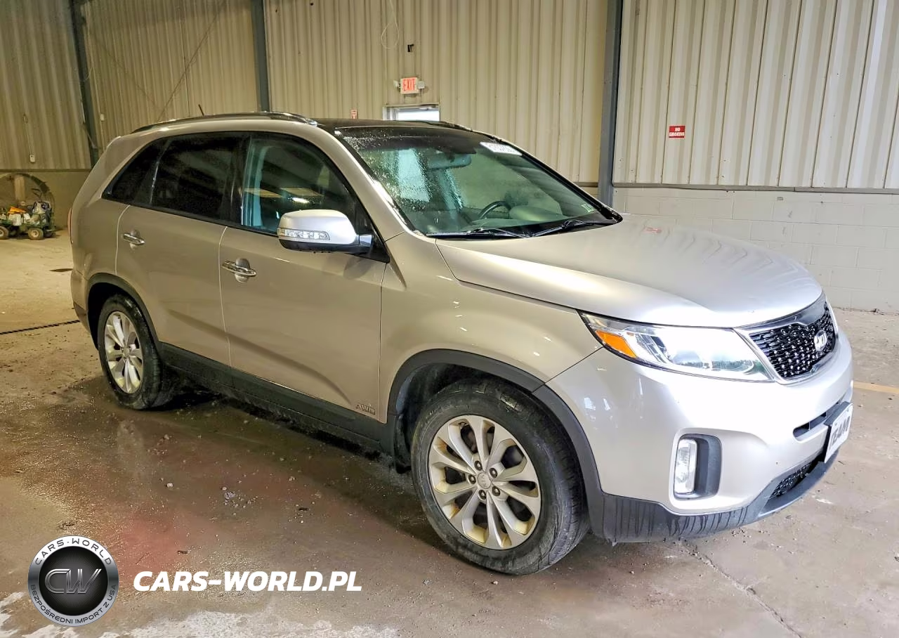 2014 Kia Sorento Ex VIN:5XYKUDA78EG430490 - 4