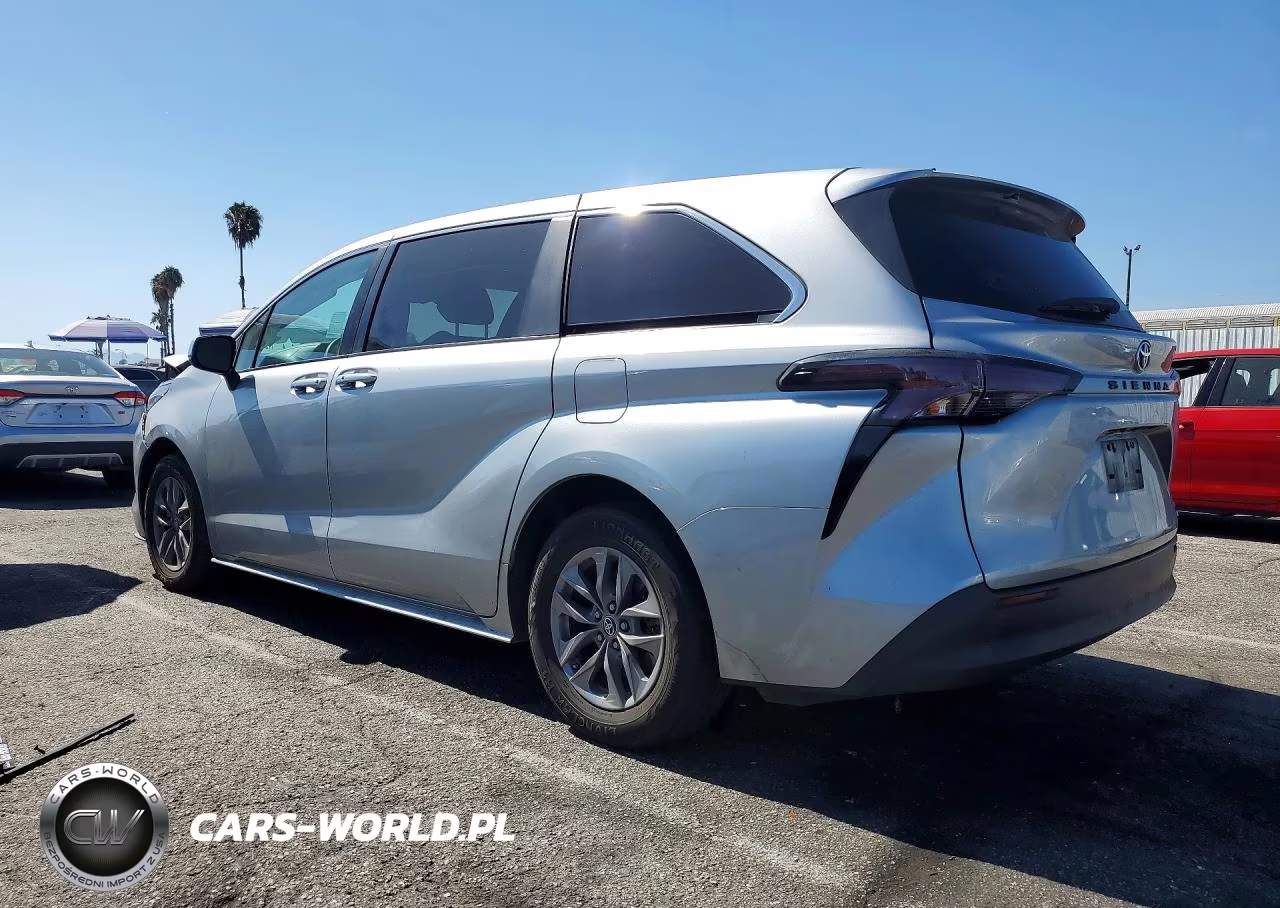 2024 Toyota Sienna Le VIN:5TDKRKEC5RS191521 - 2