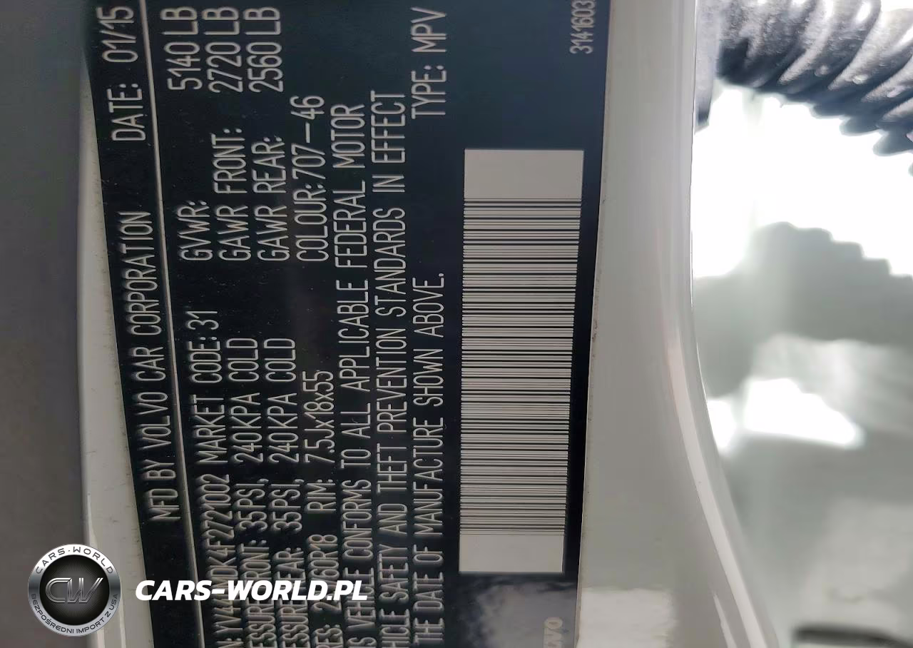 2015 Volvo Xc60 T5 Premier VIN:YV440MDK4F2721002 - 14