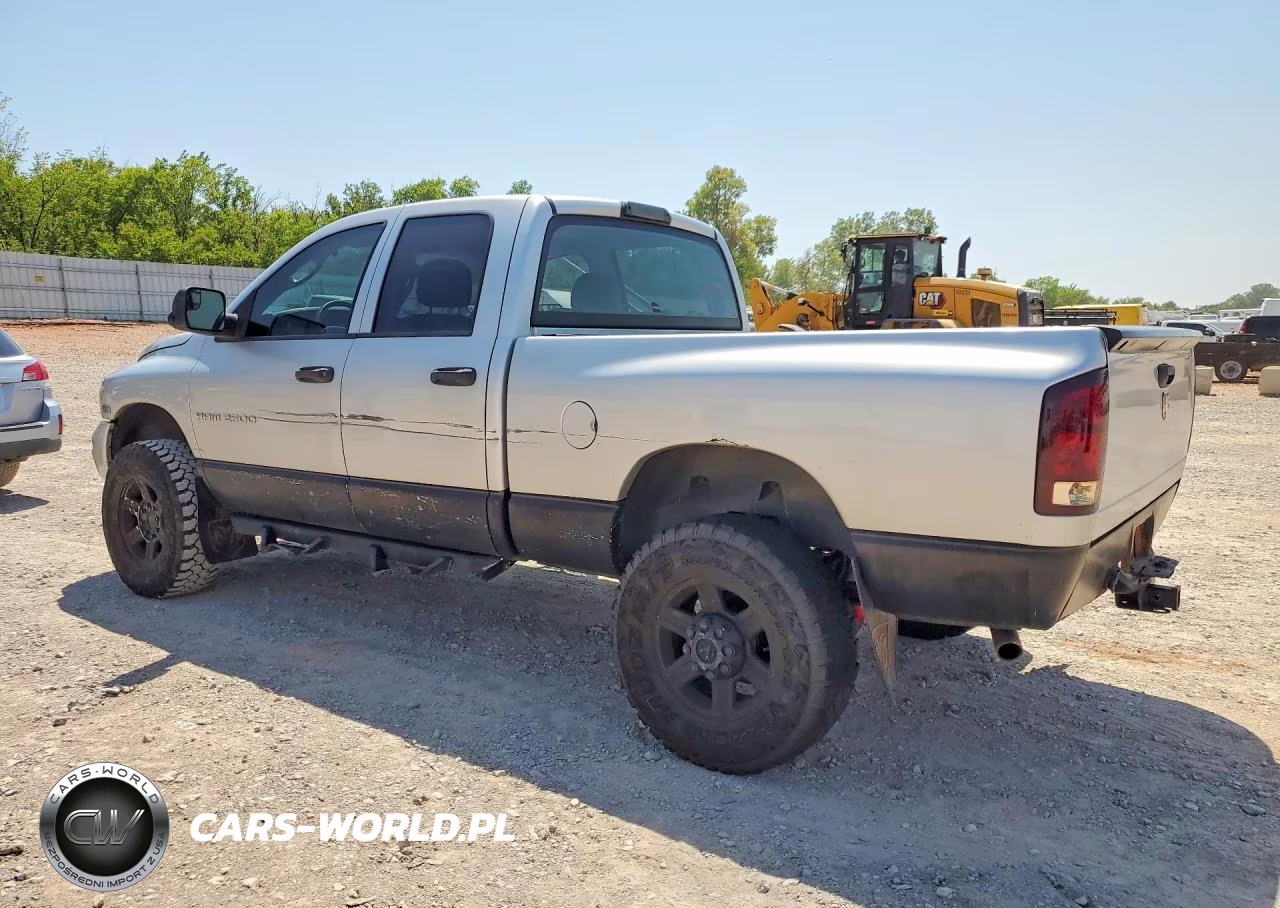 2003 Dodge Ram 2500 St VIN:3D7KU28D03G859773 - 2