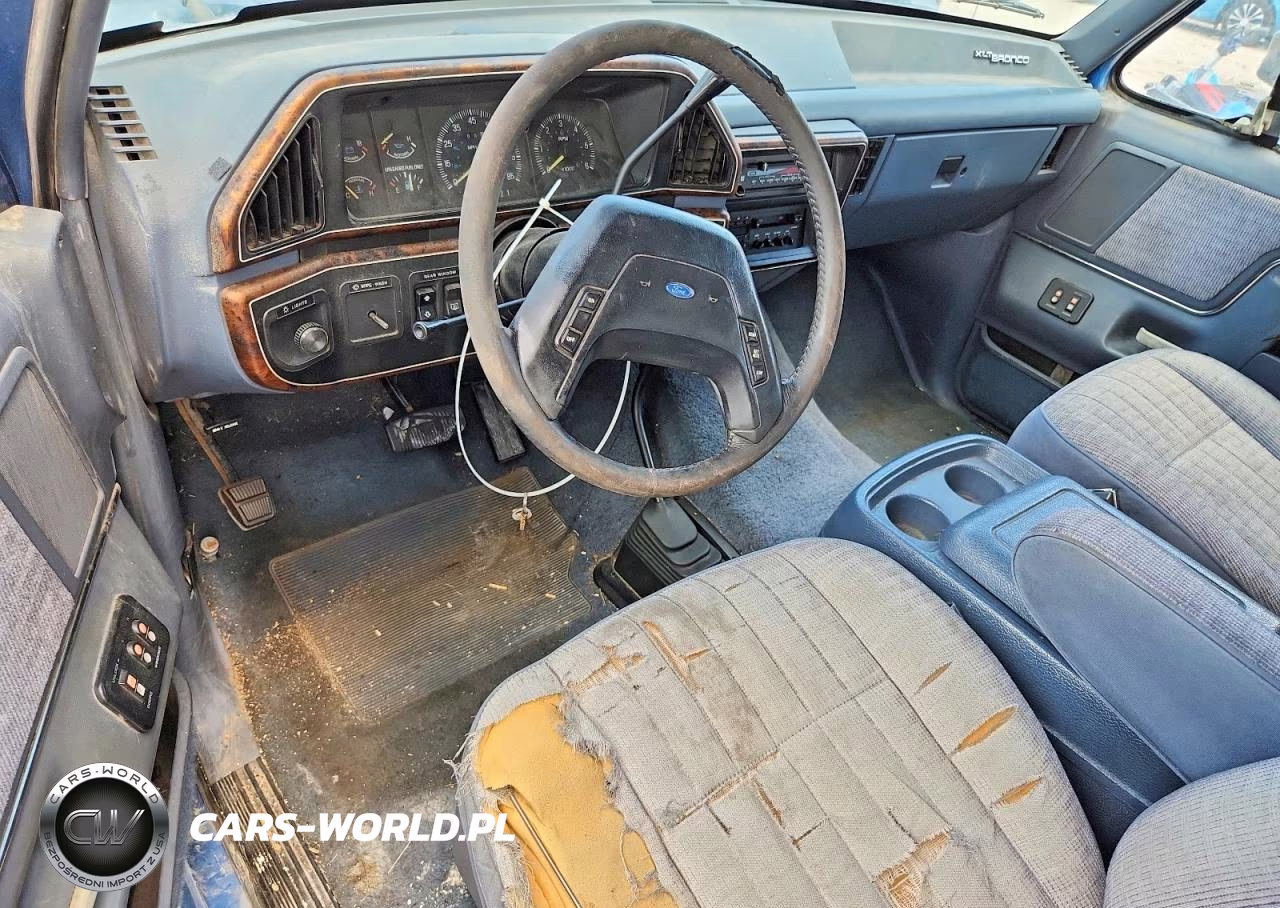 1991 Ford Bronco U100 VIN:1FMEU15H7MLA37545 - 8