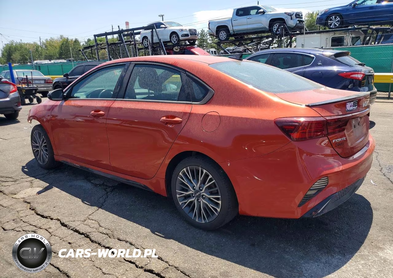 2022 Kia Forte Gt Line VIN:3KPF54AD6NE476062 - 2