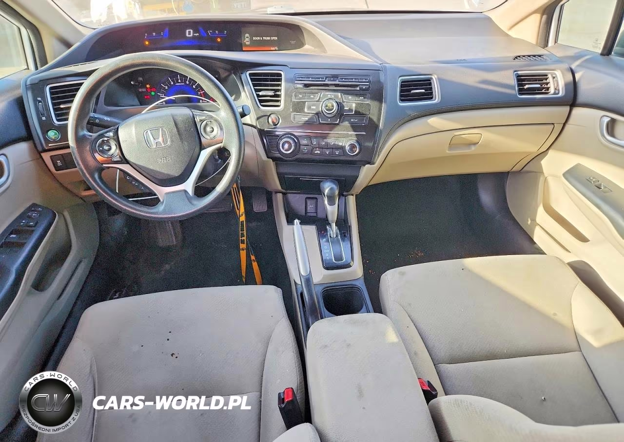 2013 Honda Civic Lx VIN:19XFB2F59DE288830 - 8