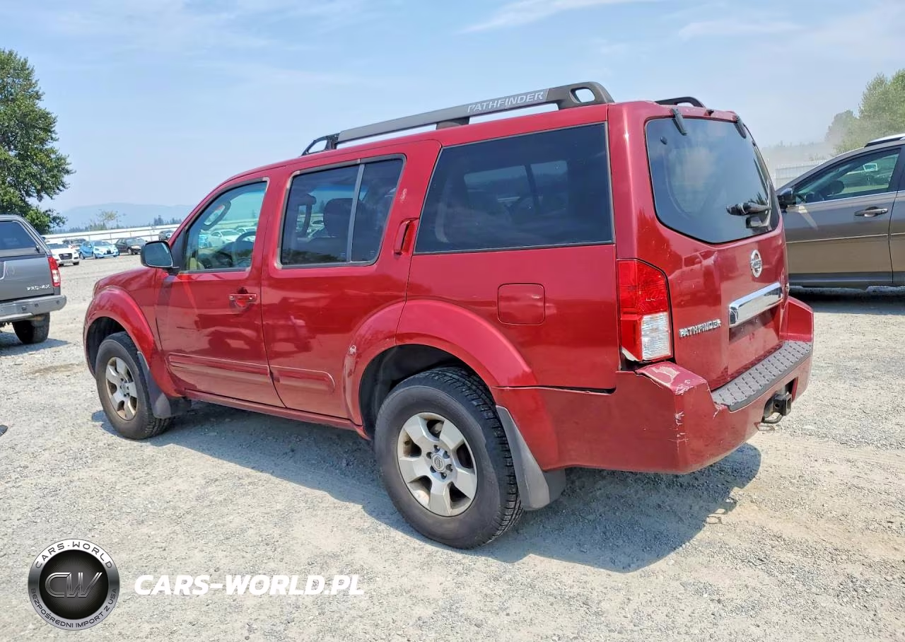2005 Nissan Pathfinder Xe VIN:5N1AR18W35C769022 - 2