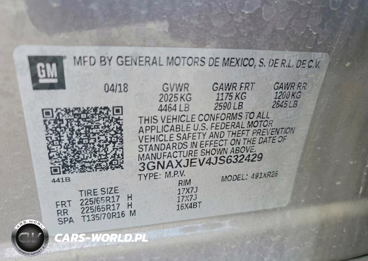 2018 Chevrolet Equinox Lt VIN:3GNAXJEV4JS632429 - 13
