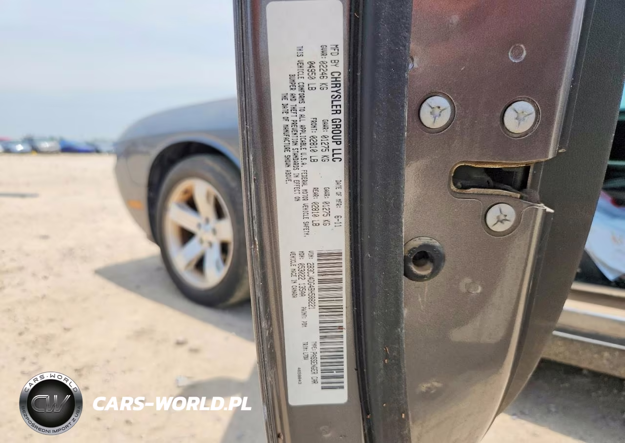 2011 Dodge Challenger VIN:2B3CJ4DG4BH588221 - 12
