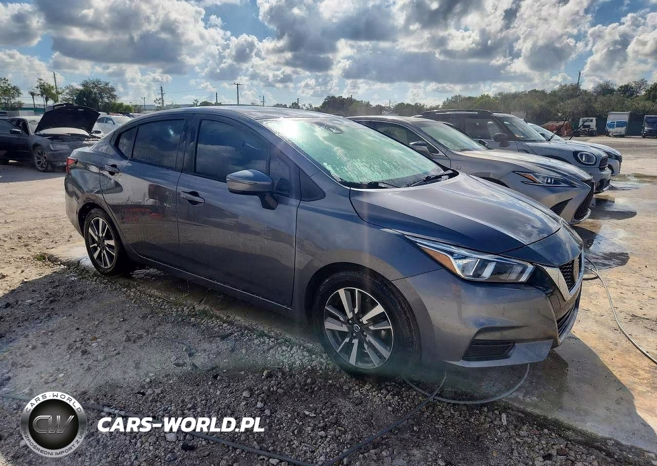 2021 Nissan Versa Sv VIN:3N1CN8EV0ML819572 - 4