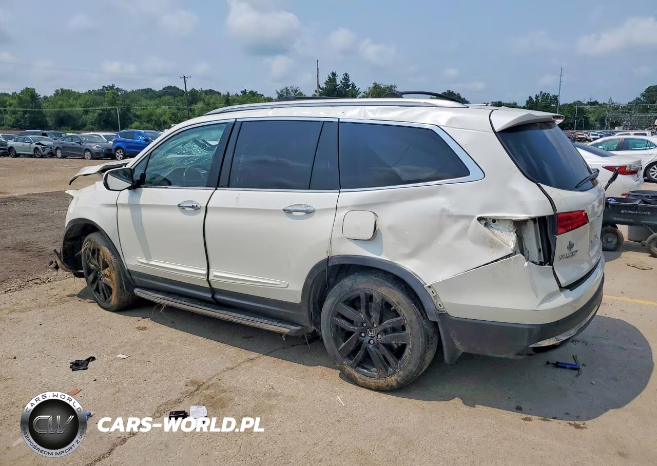 2016 Honda Pilot Elite VIN:5FNYF6H02GB052489 - 2