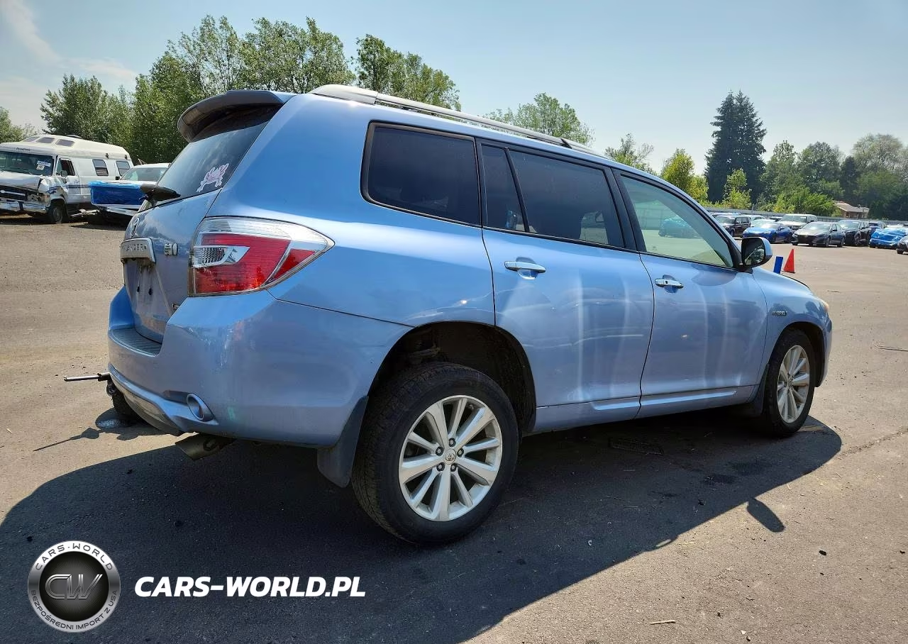 2008 Toyota Highlander Hybrid Limited VIN:JTEEW44A582007178 - 3
