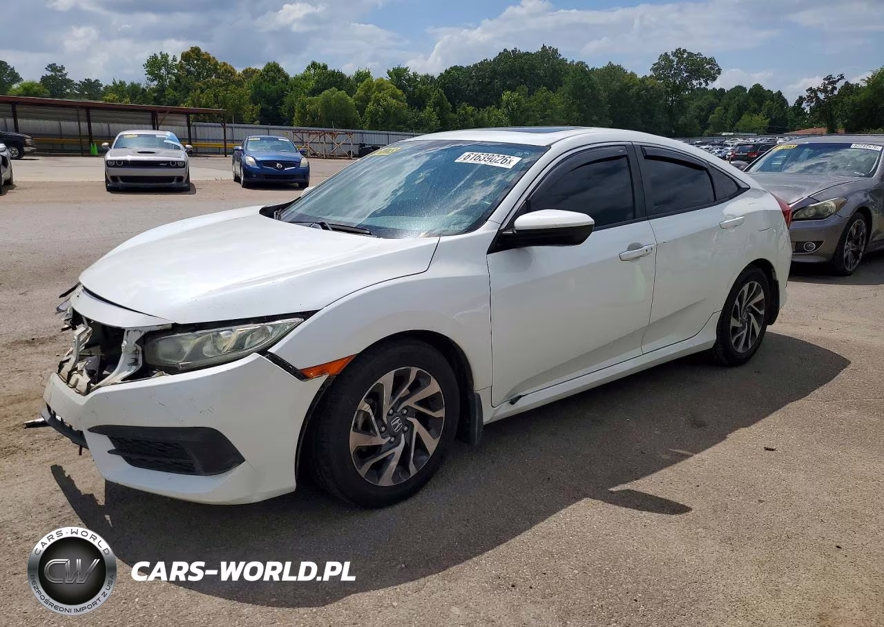 2016 Honda Civic Ex VIN:19XFC2F7XGE013843 - 1