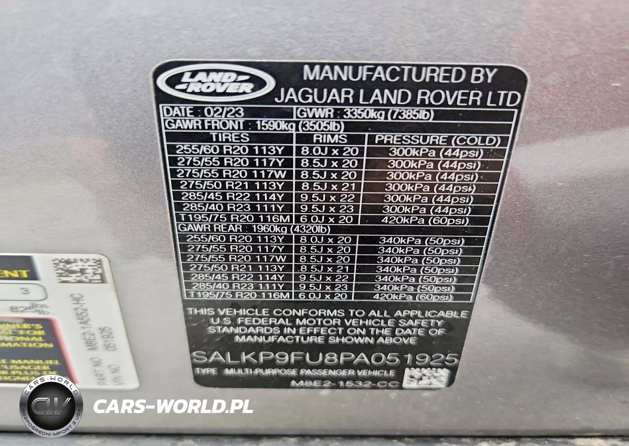 2023 Land Rover Range Rover P400 Se VIN:SALKP9FU8PA051925 - 13