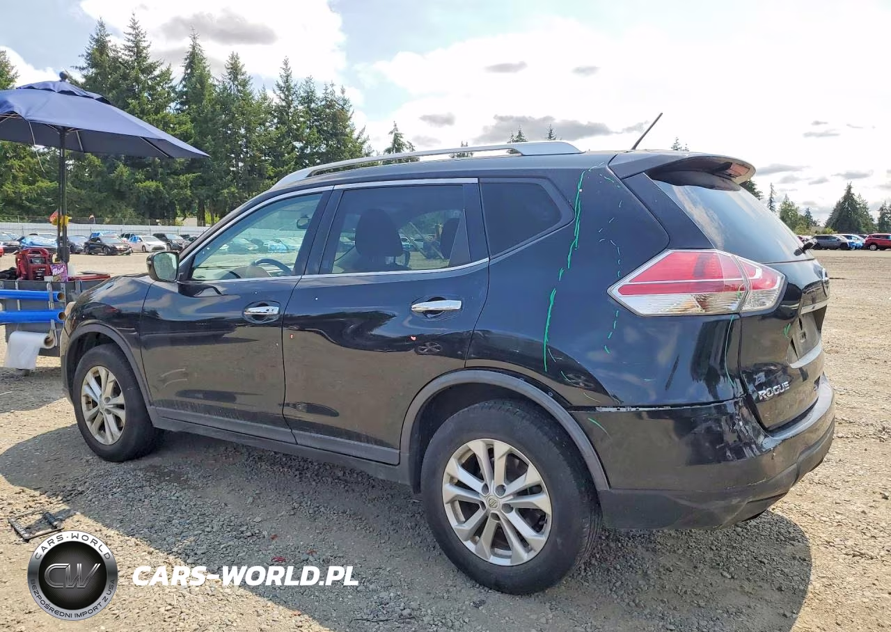 2016 Nissan Rogue Sv VIN:KNMAT2MVXGP698471 - 2